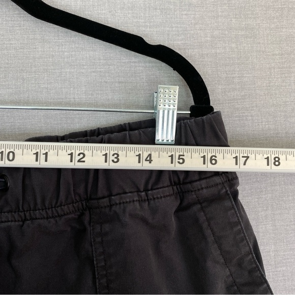 Calvin Klein Shorts Womens Large Wide Elastic Drawstring Waist Faded Black - Picture 10 of 11